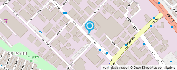 מפת הגעה אל סלינס-ייצור מיטות טיפולים