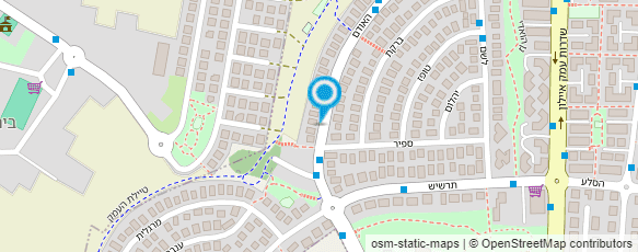 מפת הגעה אל יופי של גן