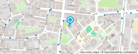 מפת הגעה אל אבי גינון - פיתוח ואחזקה