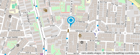 מפת הגעה אל ברקוביץ שפירא ושות'