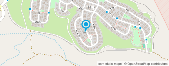 מפת הגעה אל אושרת אוזנה