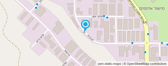 מפת הגעה אל מוסך אבי בצלאלי