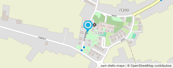 מפת הגעה אל משתלות שמואלי