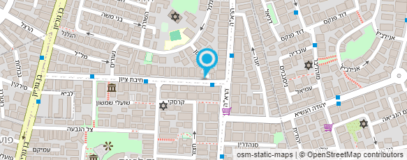 מפת הגעה אל הראל ליאת - מטפלת הוליסטית