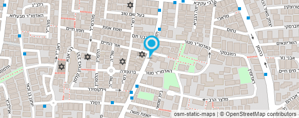 מפת הגעה אל ד"ר דוד הרו