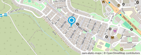 מפת הגעה אל תרשיש