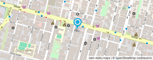 מפת הגעה אל הלגונה הכחולה