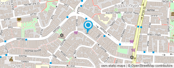 מפת הגעה אל צירקין גיל