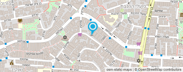 מפת הגעה אל הויזמן; צירקין - משרד עו"ד