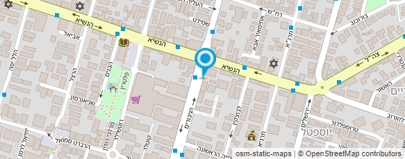 מפת הגעה אל שאנטל - סלון כלות