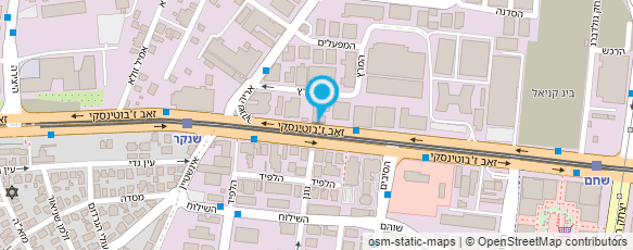 מפת הגעה אל אוטו קלאס