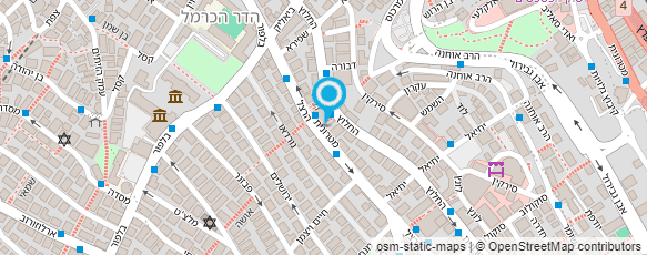 מפת הגעה אל בוטיק "הארנק"