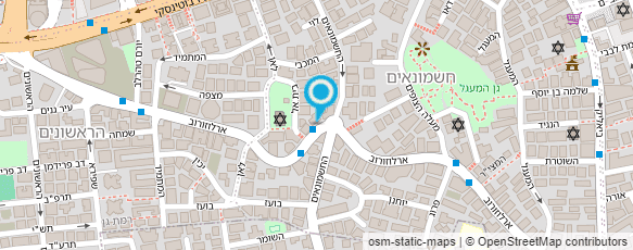 מפת הגעה אל גן לילד