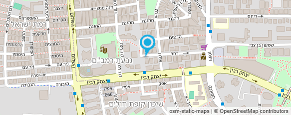 מפת הגעה אל בר צביעה - אולמות תעשיה