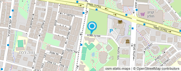 מפת הגעה אל מרכז פיס גולדה