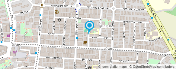 מפת הגעה אל ספרית בן יהודה