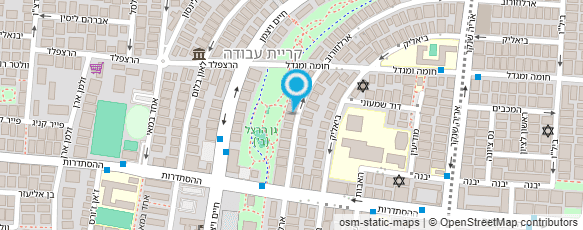 מפת הגעה אל מעון נעמ"ת - ארלוזורוב מפת הגעה אל מעון נעמ"ת - ארלוזורוב