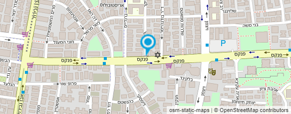 מפת הגעה אל ד"ר פריד מרדכי