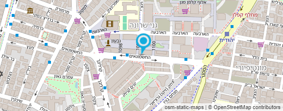 מפת הגעה אל עו"ד יעקב פרצוב