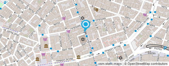 מפת הגעה אל עו"ד אמזל ניר