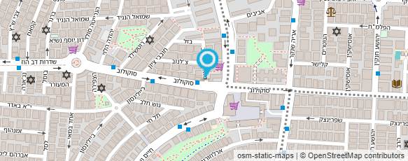 מפת הגעה אל ד"ר טשרניחובסקי אלאונורה מפת הגעה אל ד"ר טשרניחובסקי אלאונורה