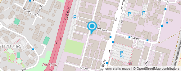 מפת הגעה אל "אוניברקול" הלל הופמן ובניו בע"מ