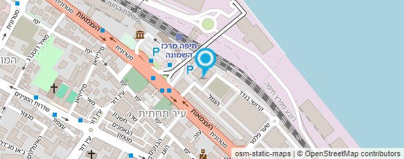 מפת הגעה אל לשכת סוכני המכס ומשלחים בינלאומיים בישראל מחוז חיפה והצפון