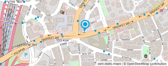 מפת הגעה אל גרונדשטיין אלי