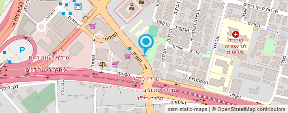 מפת הגעה אל ד"ר רזניק ויקטור