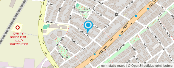 מפת הגעה אל גן סיגלית