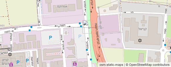 מפת הגעה אל ד"ר עיראקי מוחמד