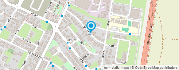 מפת הגעה אל אוסדון חנה - נטורופתיה