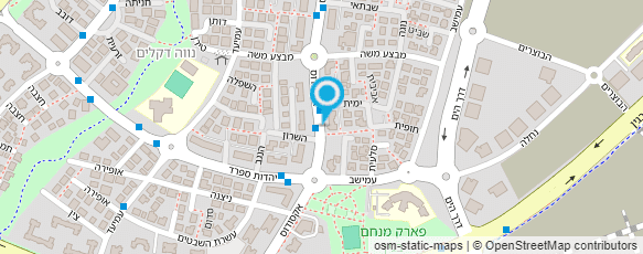 מפת הגעה אל גבי סזאנה