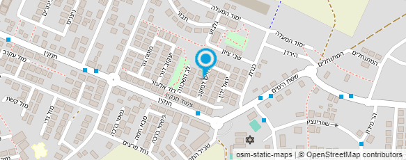 מפת הגעה אל "טעמי העולם של רחל"