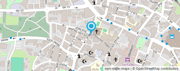 מפת הגעה אל מאפיית ביאליק