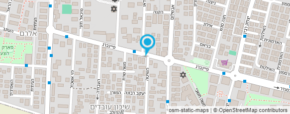 מפת הגעה אל י.א תקשורת