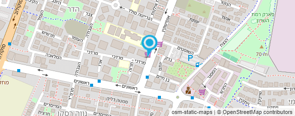 מפת הגעה אל יוסי צוקר מפת הגעה אל יוסי צוקר