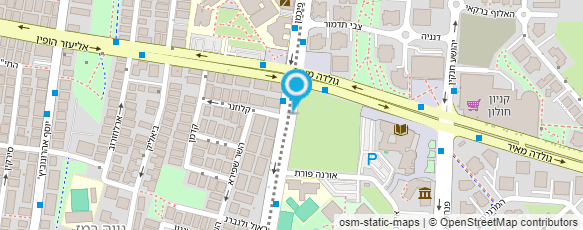 מפת הגעה אל גולדה מאיר