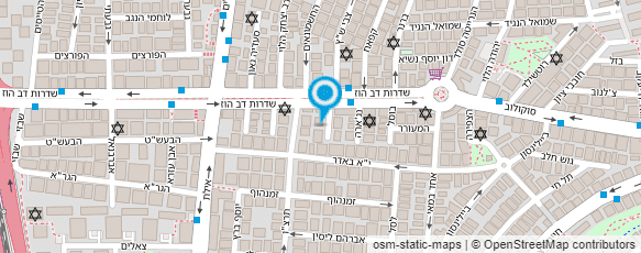 מפת הגעה אל בית דוד