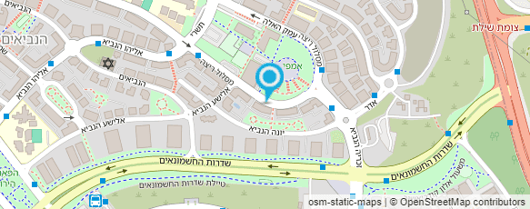 מפת הגעה אל זאב סגל - הפקות צילום