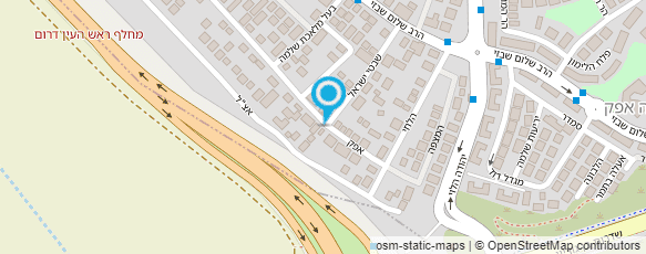 מפת הגעה אל מ.מ. עבודות