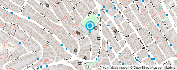 מפת הגעה אל ארגון חברי ההגנה בחיפה