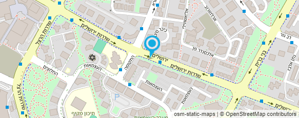 מפת הגעה אל אורנים יועצי נדל"ן