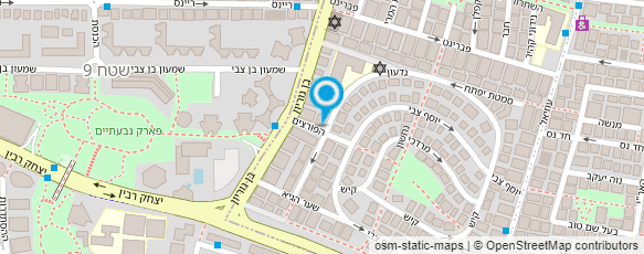 מפת הגעה אל גני גולן