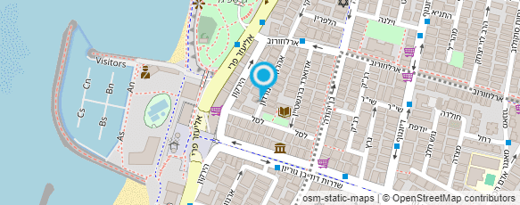 מפת הגעה אל חן - הגינה