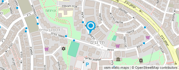 מפת הגעה אל נעמי לבנון - קשת