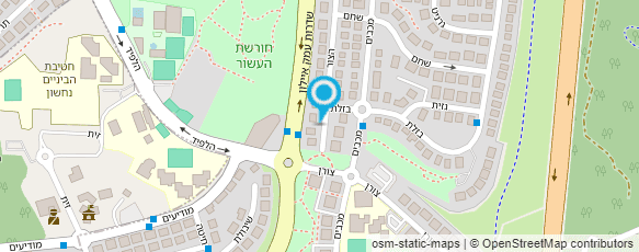 מפת הגעה אל "נולדים" - חנות מבטן ולידה