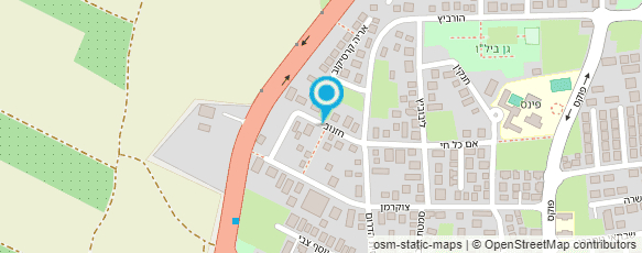 מפת הגעה אל שלומי סבן - עיצוב שיער