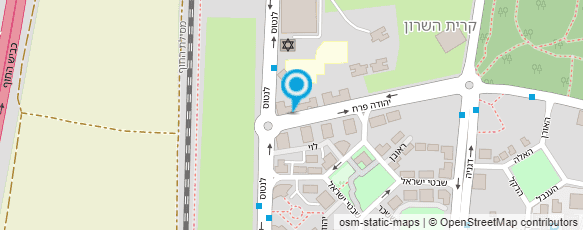 מפת הגעה אל מספרת לירן