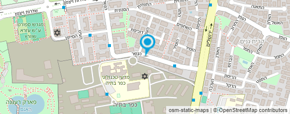 מפת הגעה אל ענת סקולר